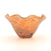 Glass Island Amber Mini Floppy Bowl