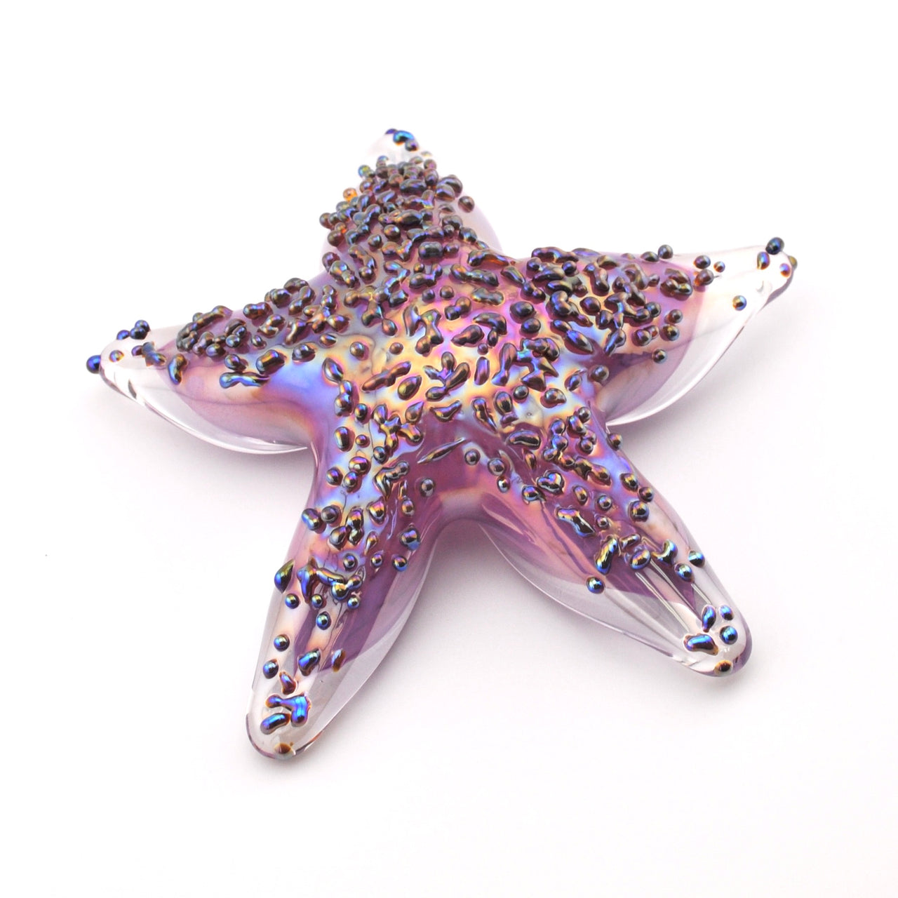 Glass Lilac Starfish