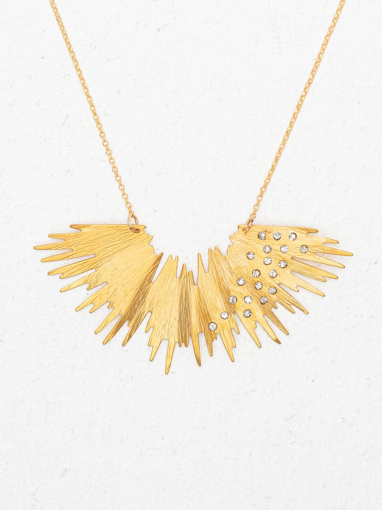 Gold Aster Necklace