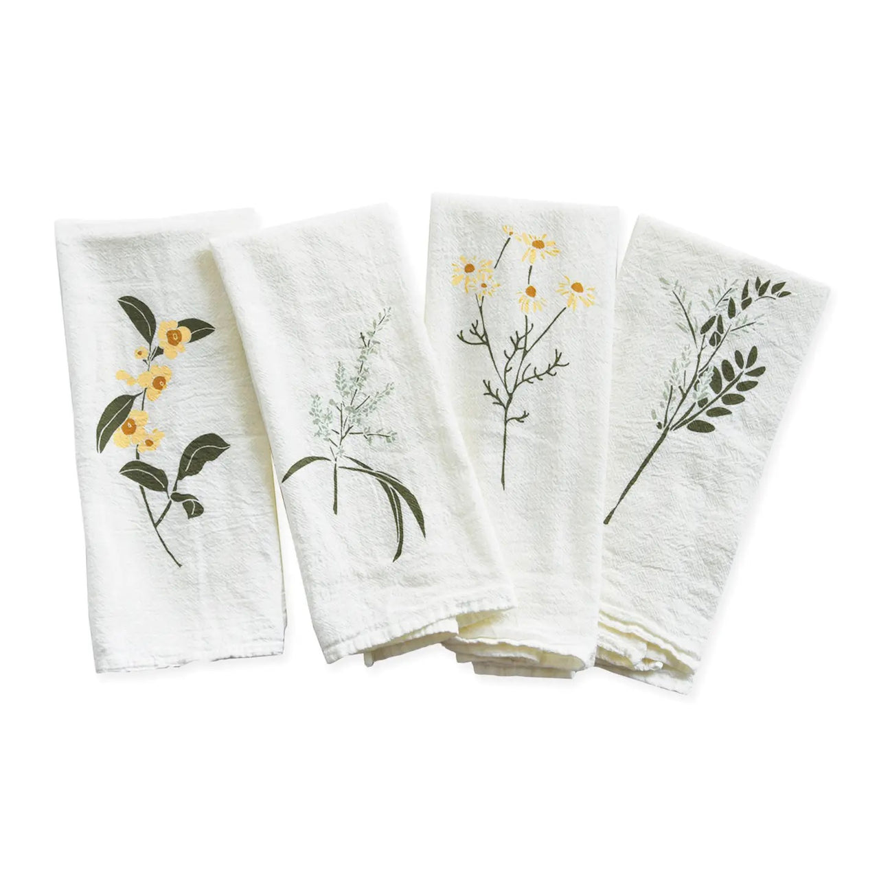 Herb Tea Garden Set of 4 Napkins