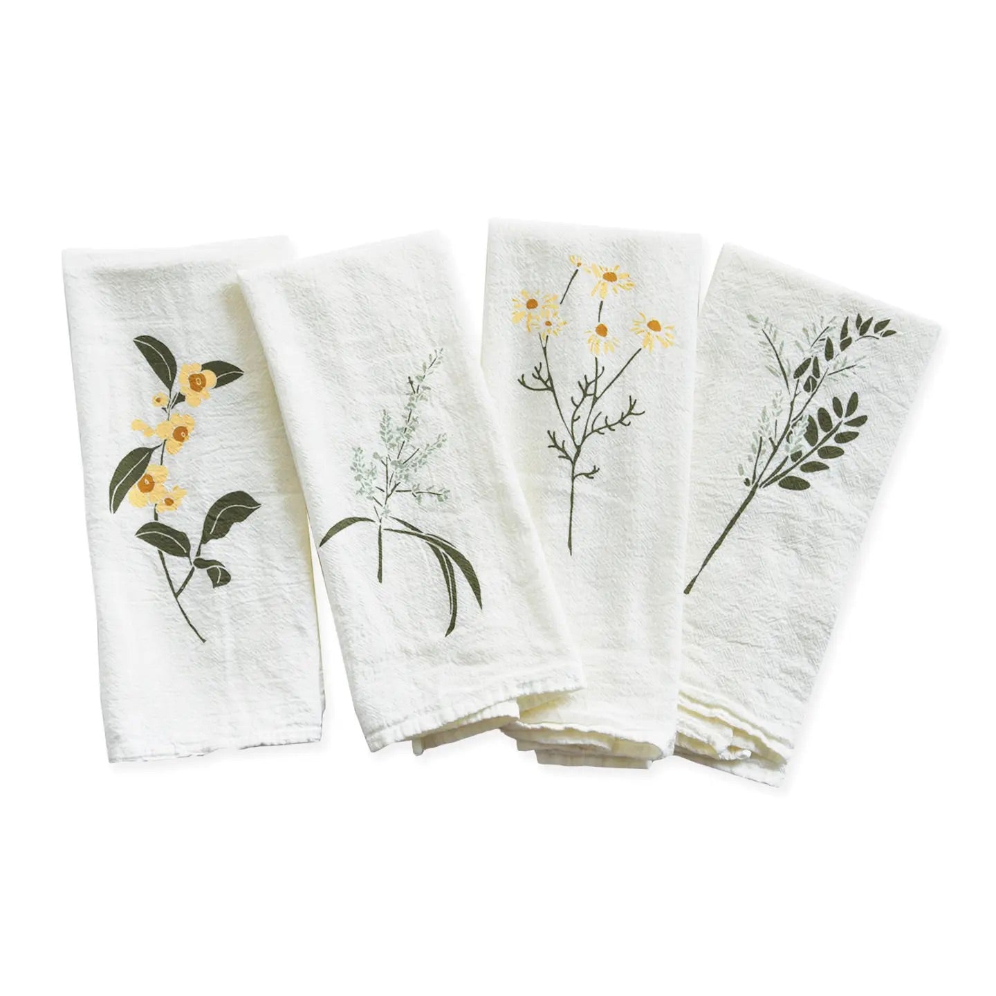 Herb Tea Garden Set of 4 Napkins