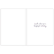 Hummingbirds Birthday Card Inside