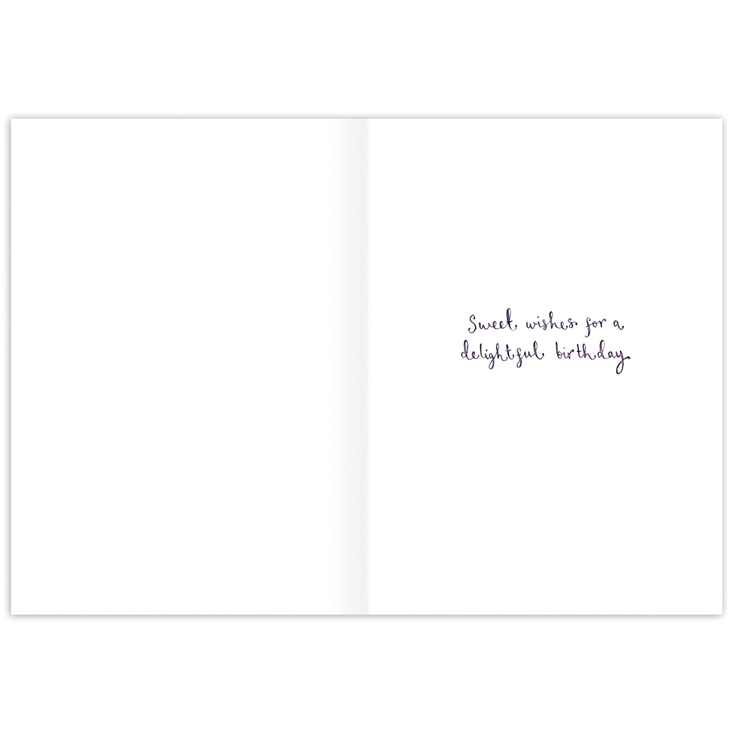 Hummingbirds Birthday Card Inside