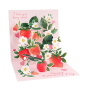 I Love You Berry Much Valentine's Treasures Greeting Card