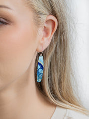 Kai Blue Malia Earrings on Model