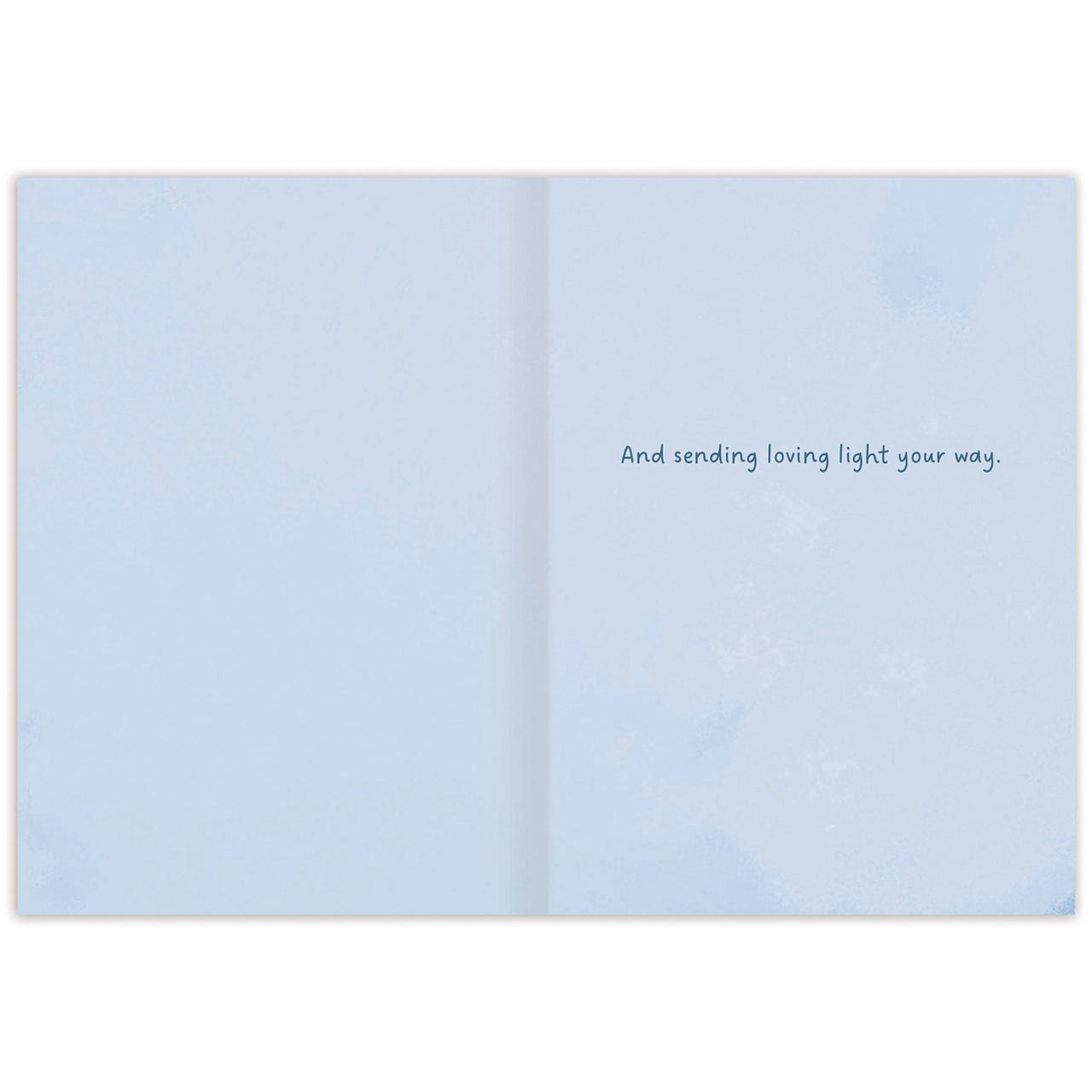 Lighthouse Sympathy Card Inside