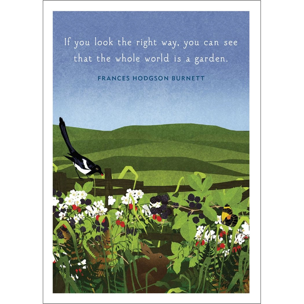Magpie Birthday Card