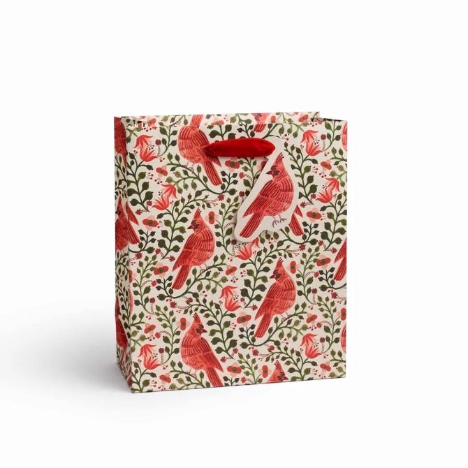 Medium Cardinal Gift Bag