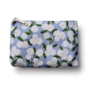 Medium Hydrangea Zippered Pouch