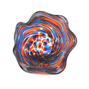 Mini Glass Floppy Bowl Desert Sky Inside