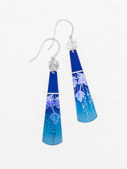 Model View Midnight Blue Tula Earrings