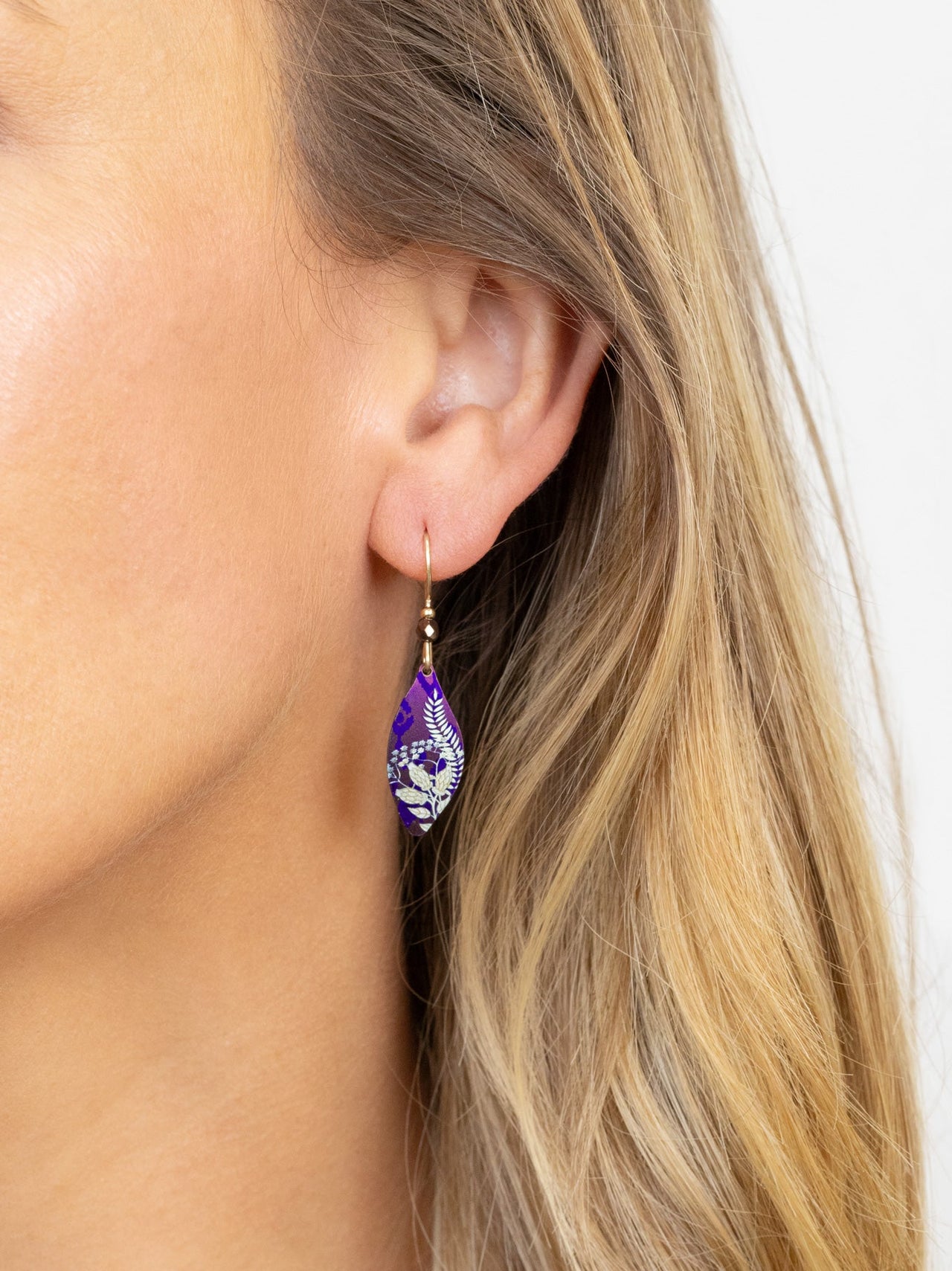 Plum Sage Autumn Echo Earrings