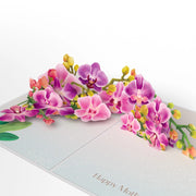 Mother's Day Orchid Pop Up Card