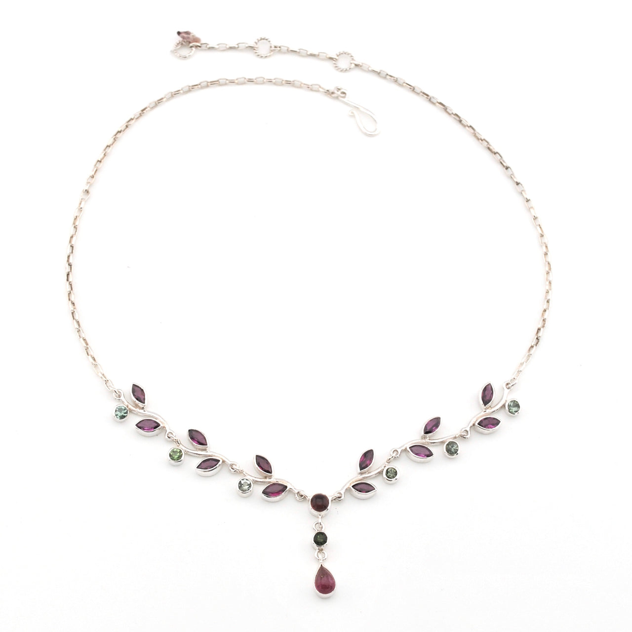 Tourmaline Branch Necklace