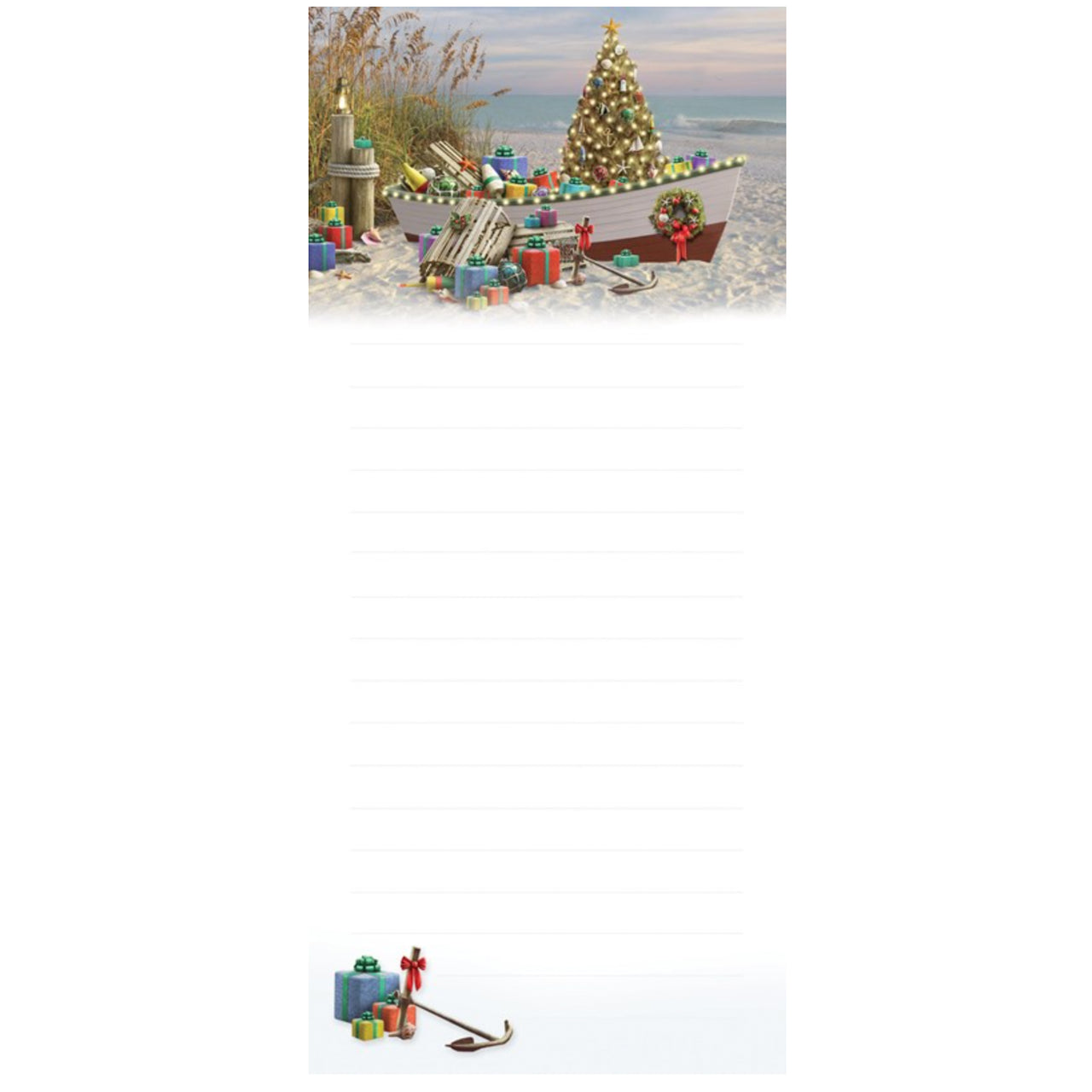 Nautical Noel Note Pad