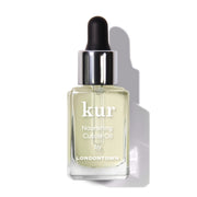 Bottle of kur Nourishing Cuticle Oil by Londontown on a white background
