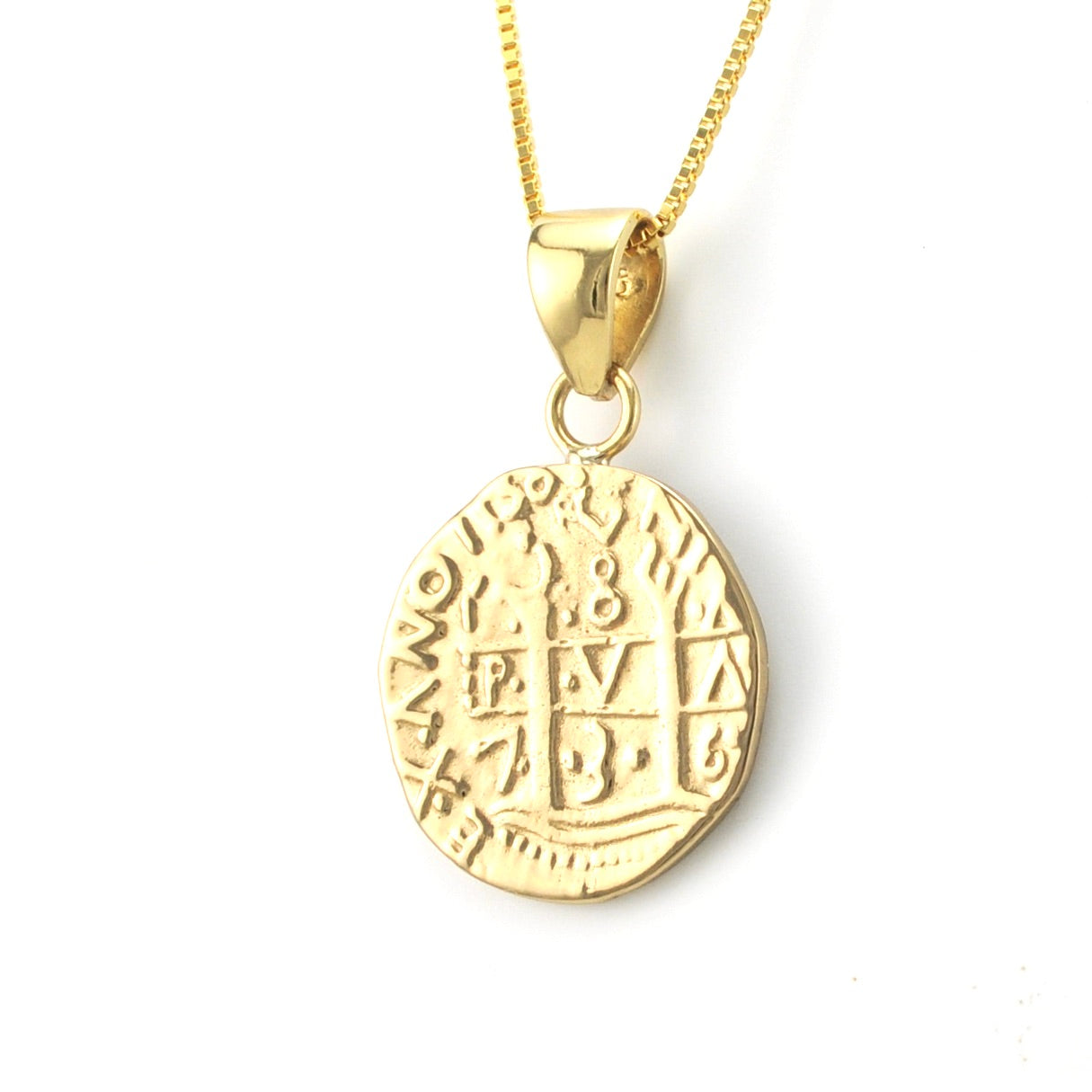 Other Side Alchemía Replica Treasure Coin Pendant