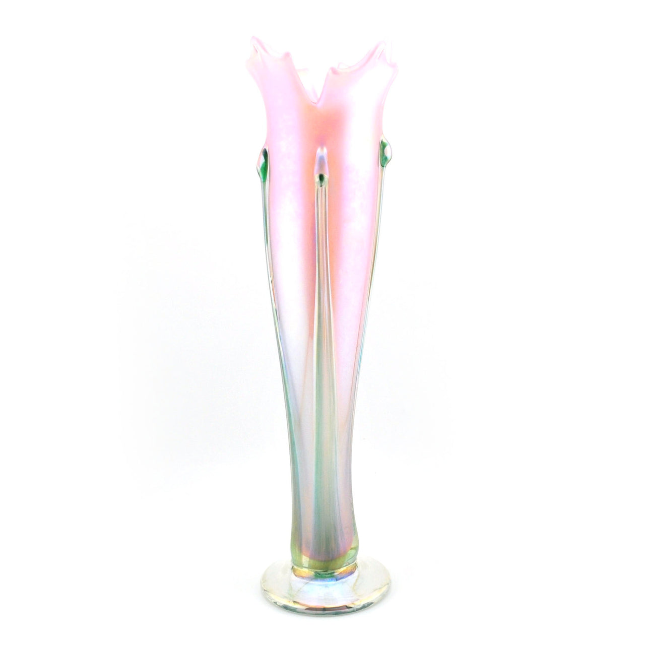 Pink Flower Glass Vase 19179