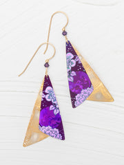 Plum Caleen Earrings