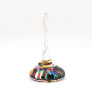 Colorful ring holder on a white background