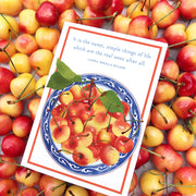 Rainer Cherries Birthday Card with Cherries