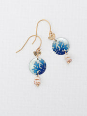 Seashore Blue Reef Earrings