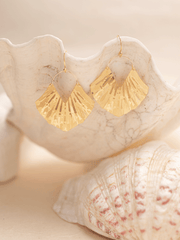 Alt View Gold Ariel Earrings