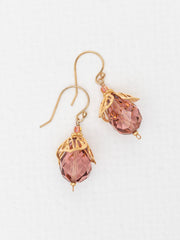 Dusty Rose Emelia Earrings