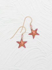 Peach Carmel Earrings