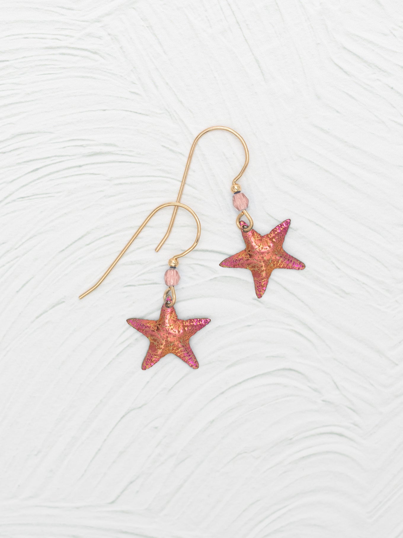 Peach Carmel Earrings