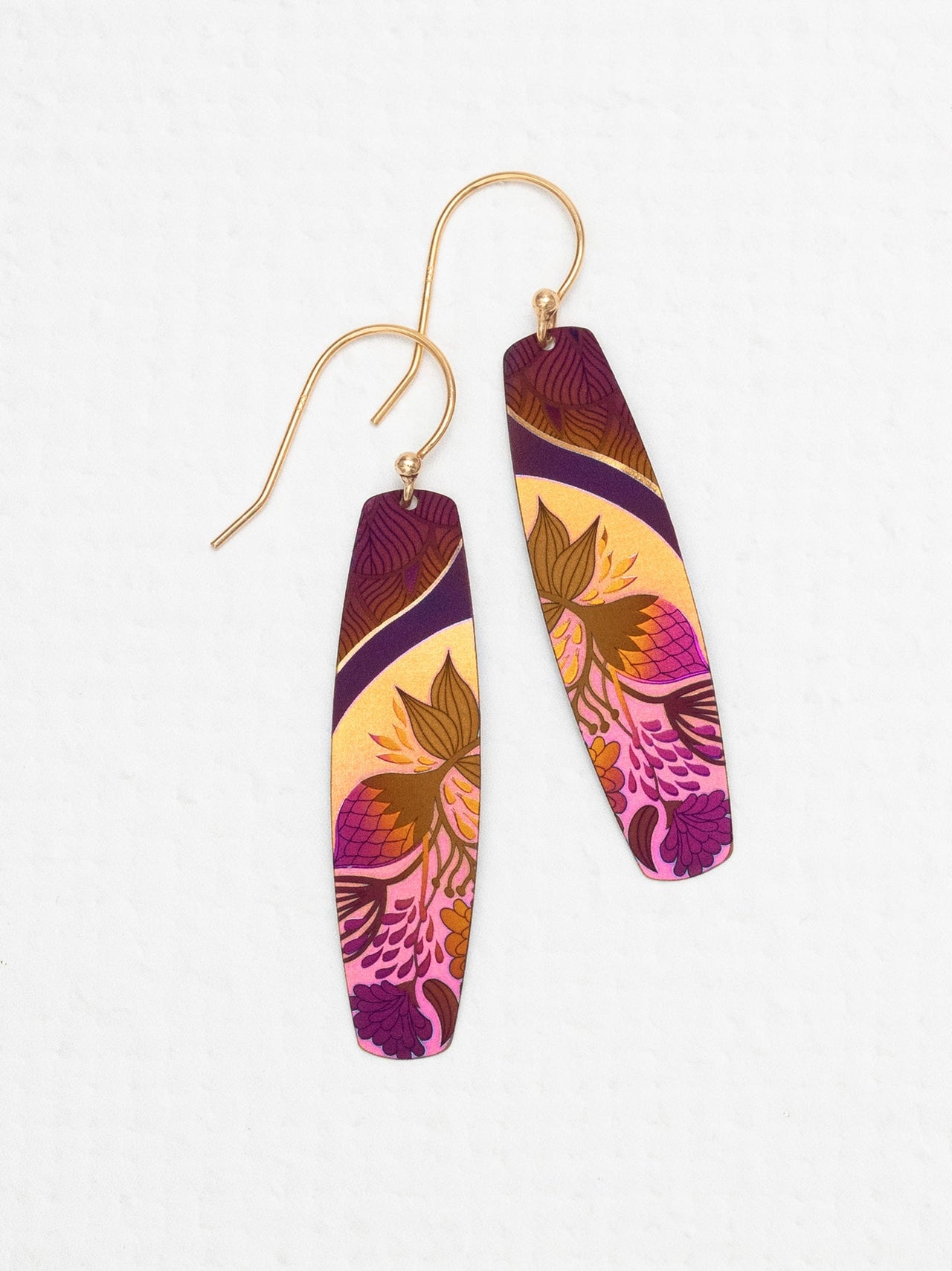 Amber Wave Malai Earrings