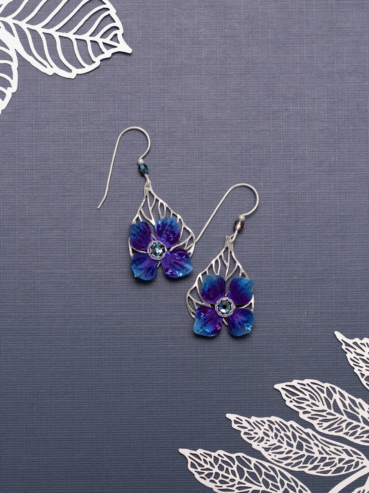 Alt View Velvet Indigo Seren Earrings