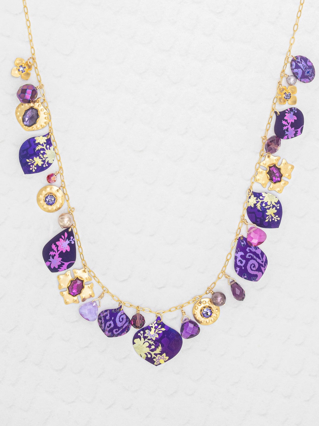 Royal Purple Alexandria Necklace