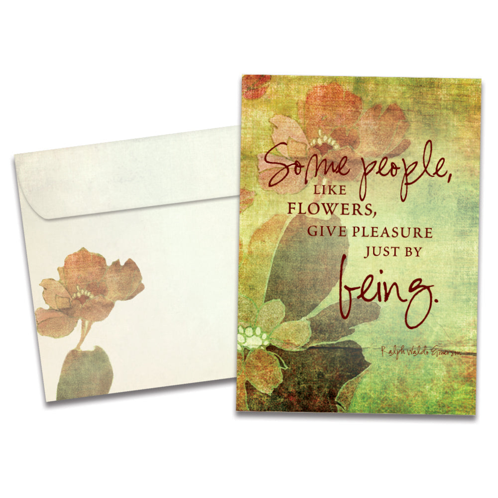 Some People Like Flowers Greeting Card