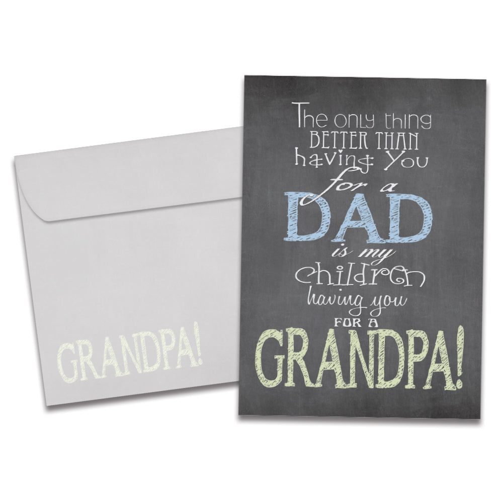 Nothing Better Grandpa Father's Day Card