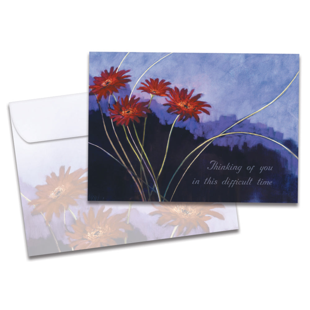 Sympathy in Lavender Greeting Card
