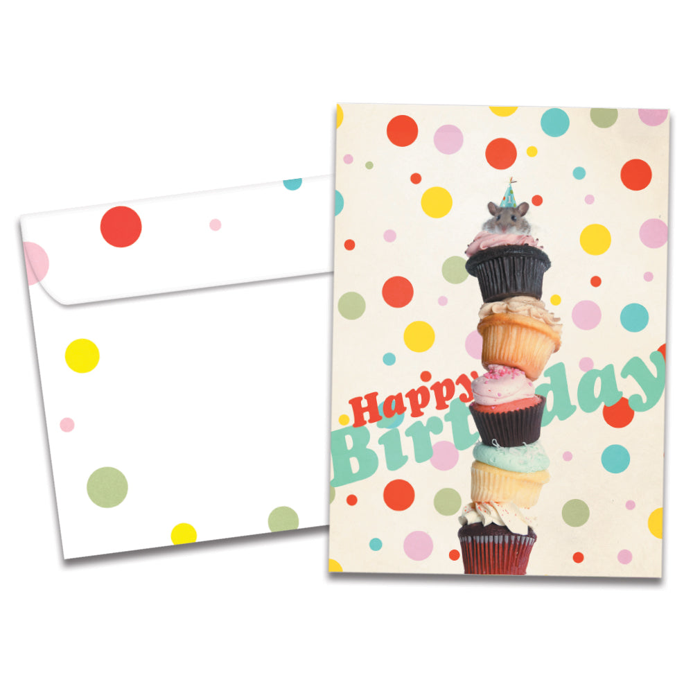 Mouse Wishes Birthday Card