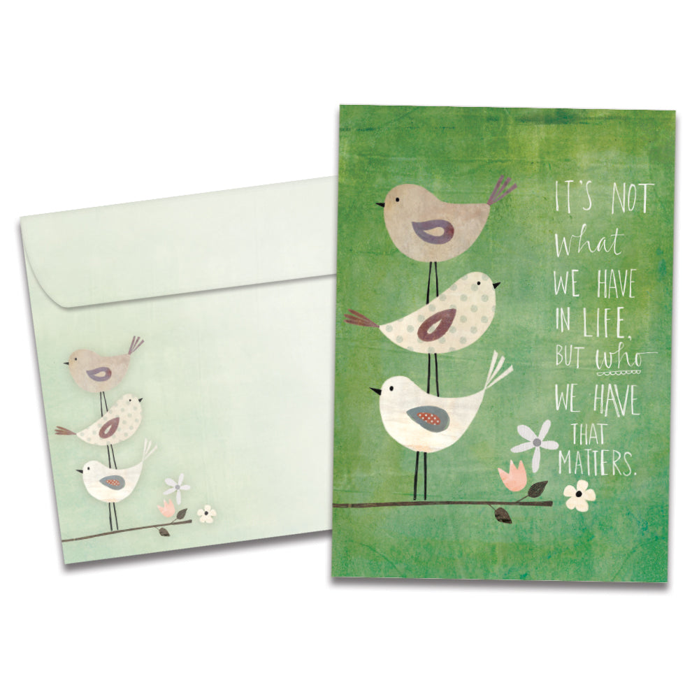 Who Matters Greeting Card