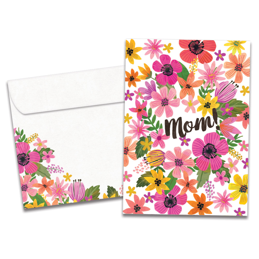 Bright Florals Mother's Day Card