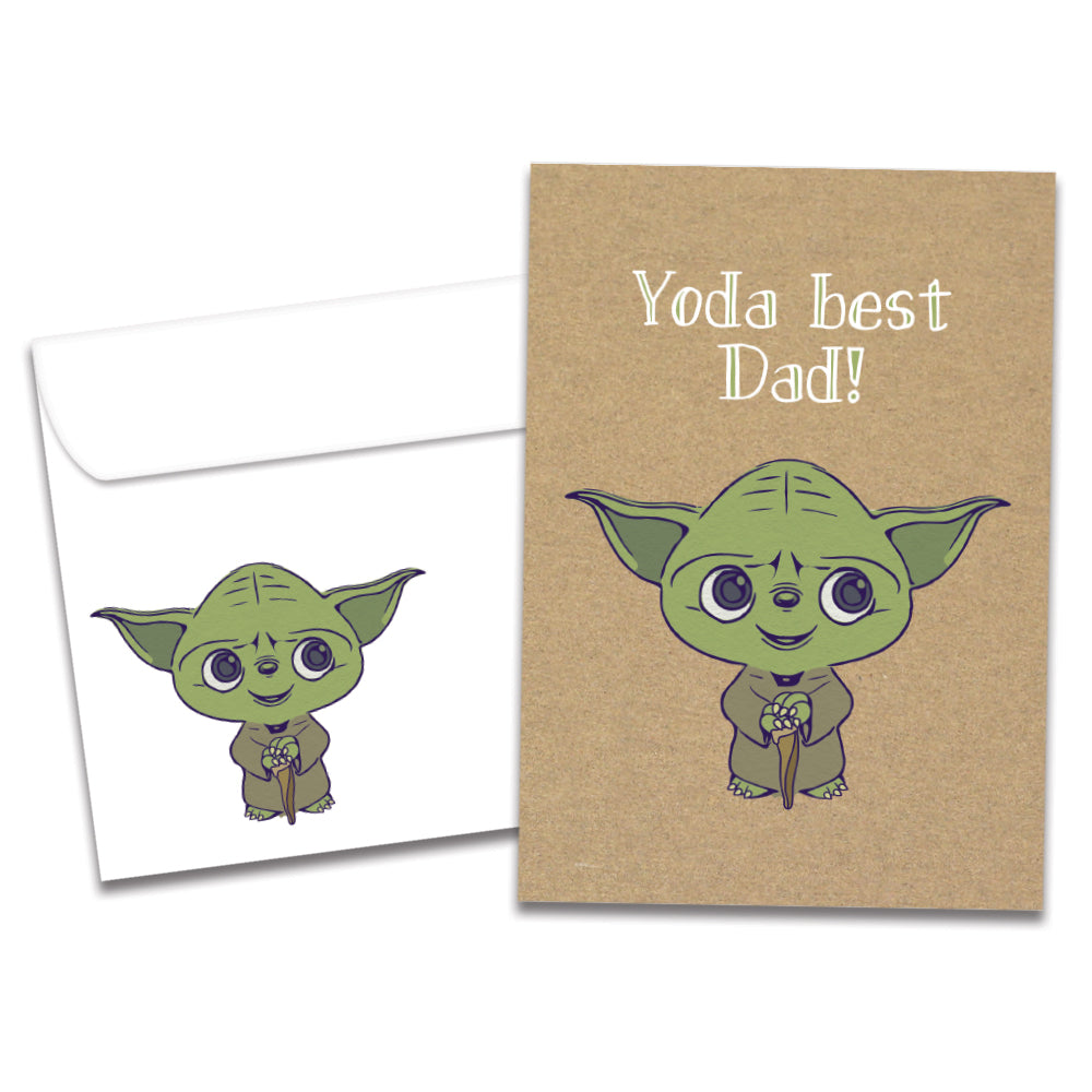 Yoda Best Dad! Father's Day Card