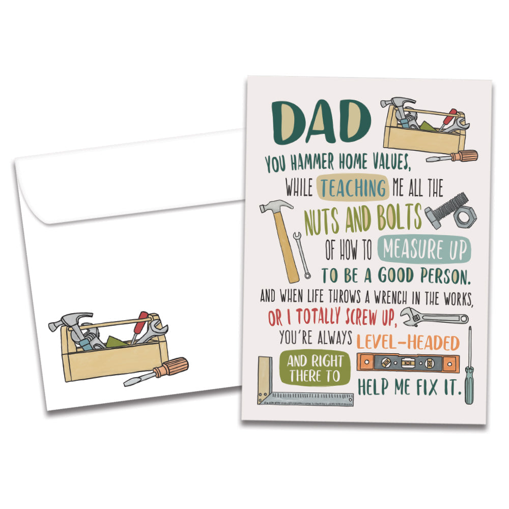 Dad's Tools Father's Day Card