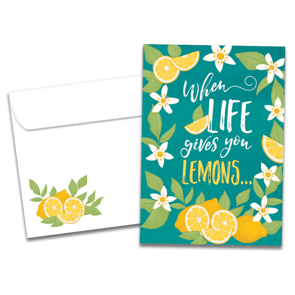 Lemon Recipes Encouragement Card