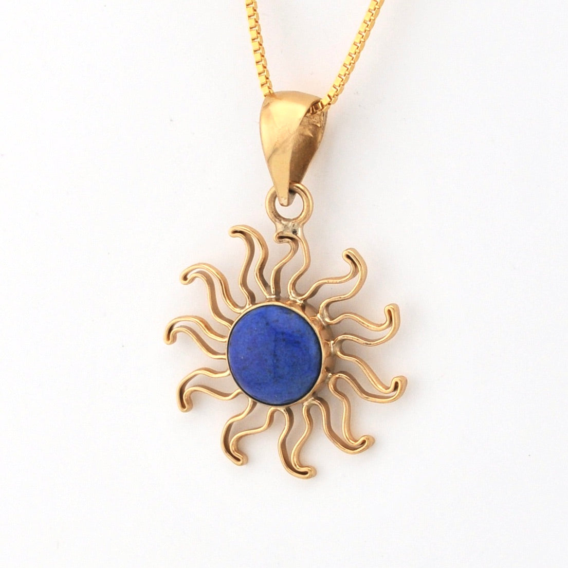 Alchemía Lapis Sun Pendant
