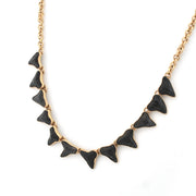 Side View Fossil Shark Tooth Necklace