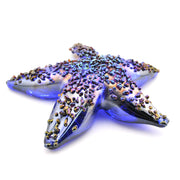 Side View Glass Cobalt Starfish