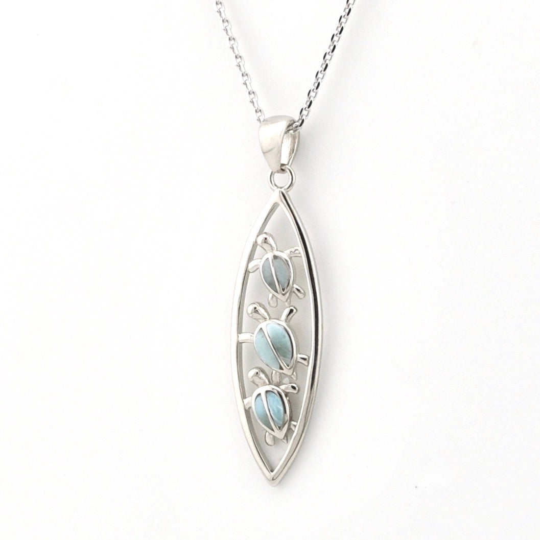 Silver pendant with a chain on a white background