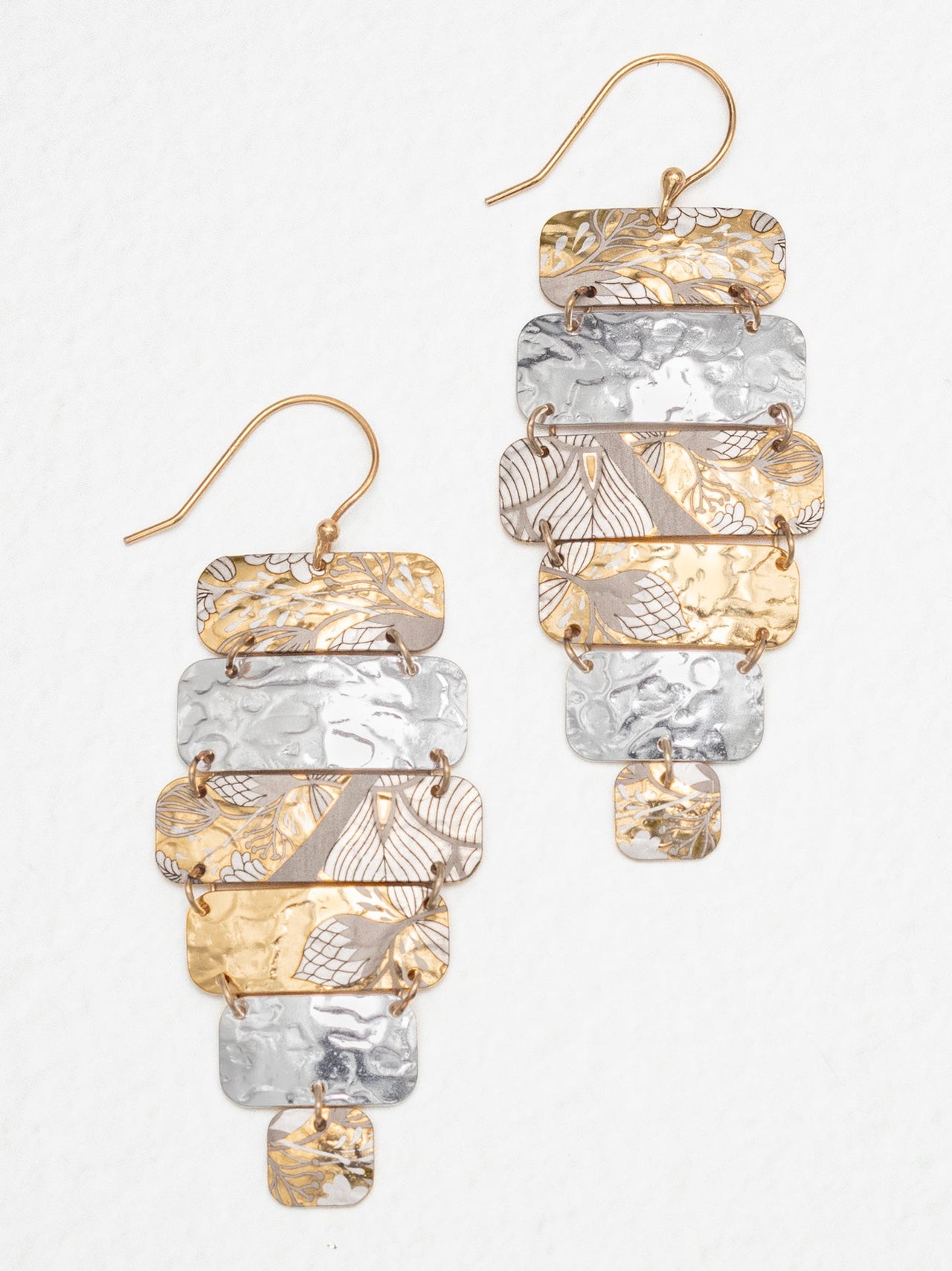 Silver Gold Lana Talisman Earrings