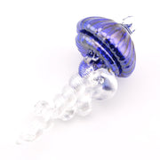 Small Cobalt Hanging Jellyfish Ornament