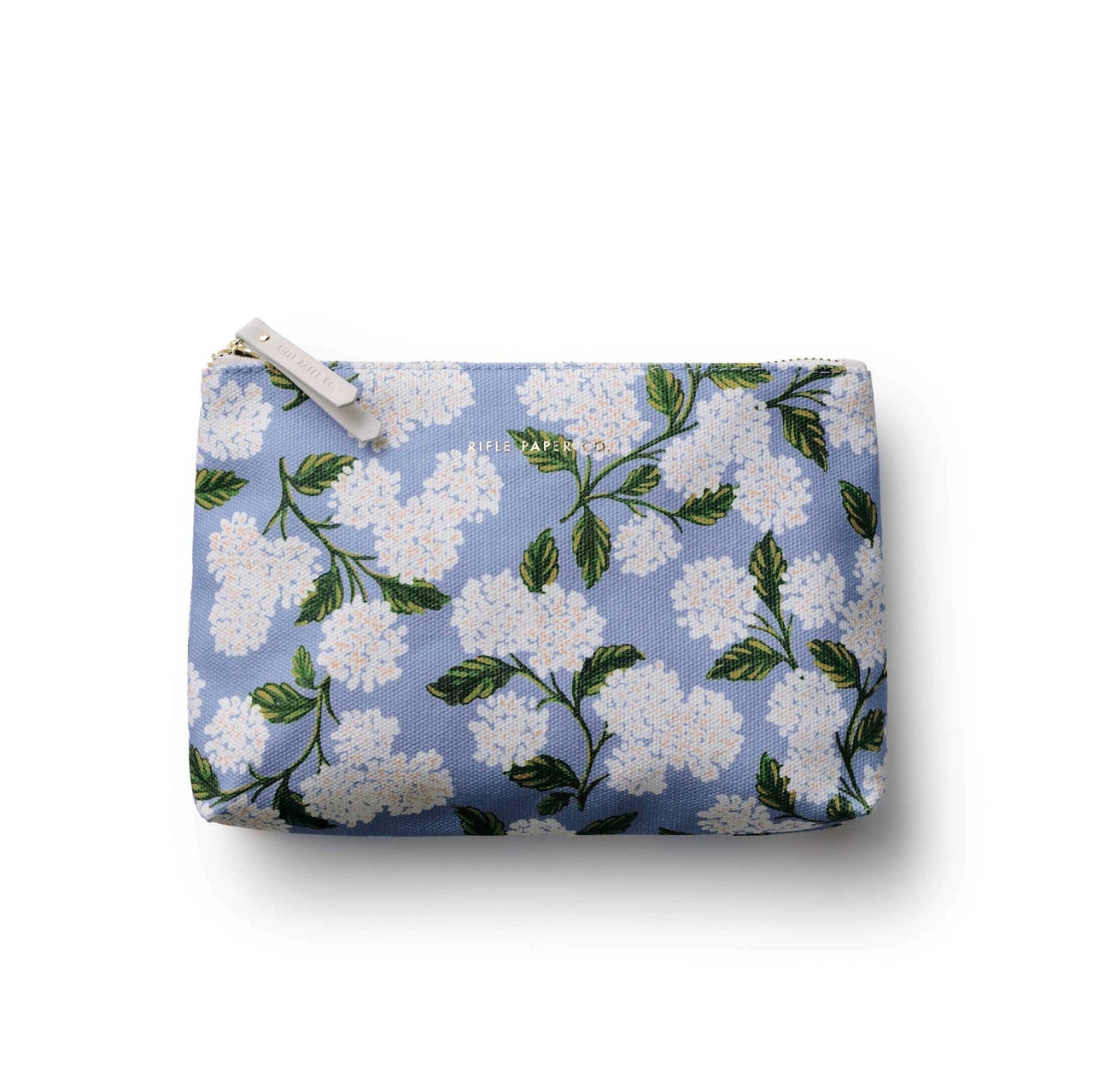 Small Hydrangea Zippered Pouch