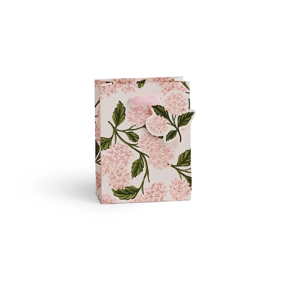 Small Pink Hydrangea Gift Bag